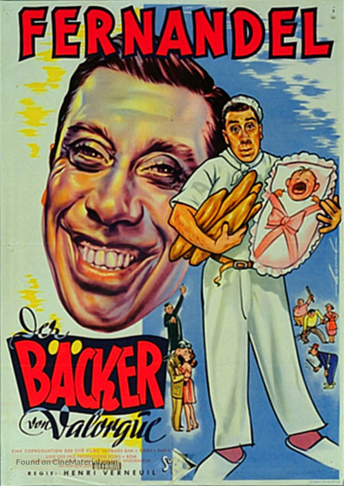 Boulanger de Valorgue, Le - German Movie Poster