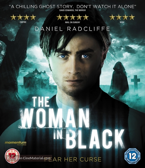 The Woman in Black - British Blu-Ray movie cover