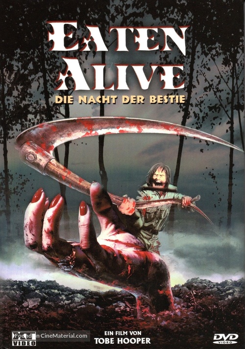 Eaten Alive - Austrian DVD movie cover