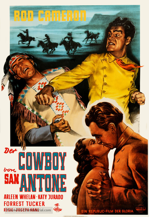 San Antone - German Movie Poster