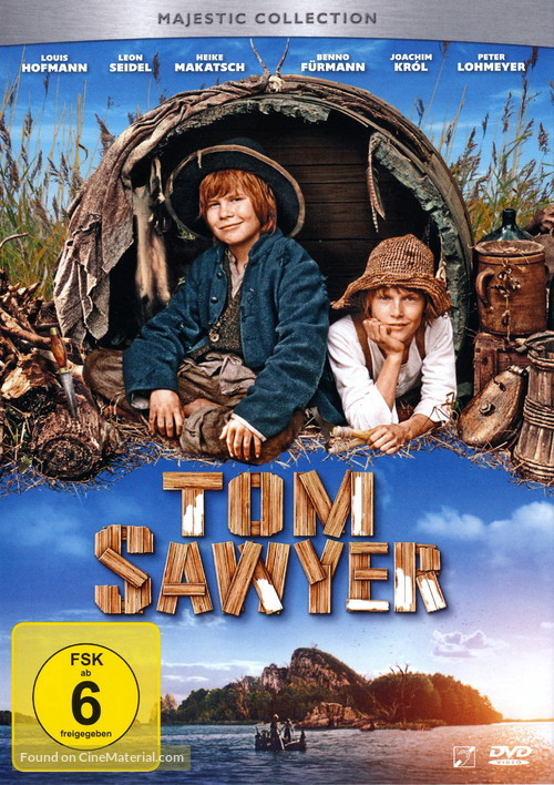 Tom Sawyer - German DVD movie cover