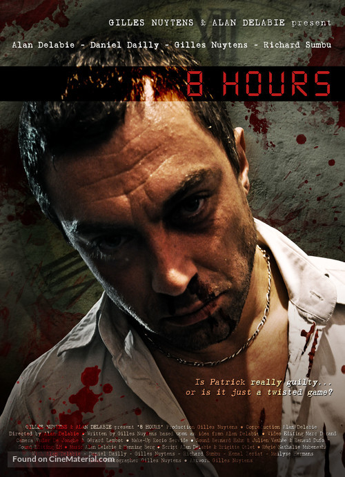 8 Hours - Belgian Movie Poster