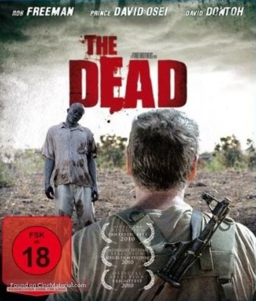 The Dead - German Blu-Ray movie cover