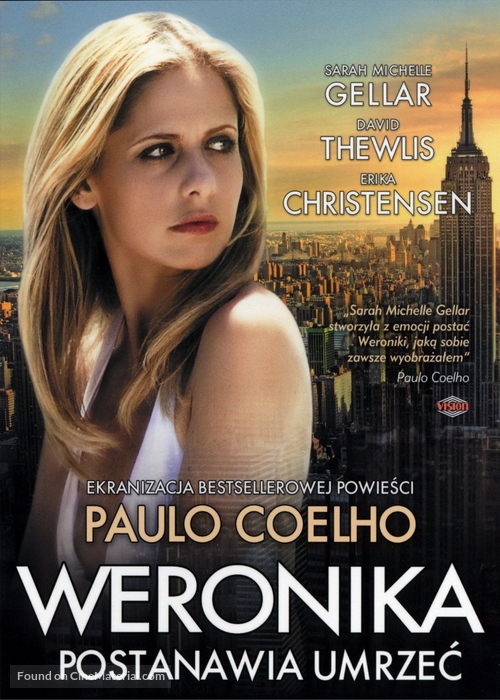 Veronika Decides to Die - Polish DVD movie cover