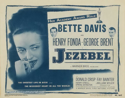 Jezebel - Re-release movie poster