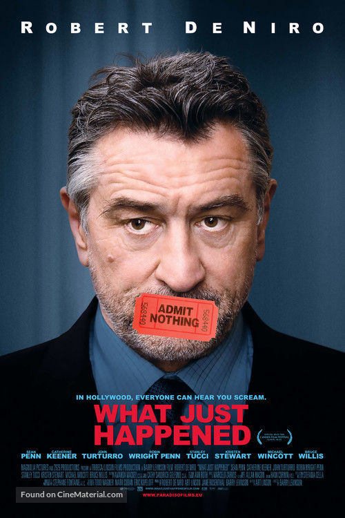 What Just Happened - Dutch Movie Poster