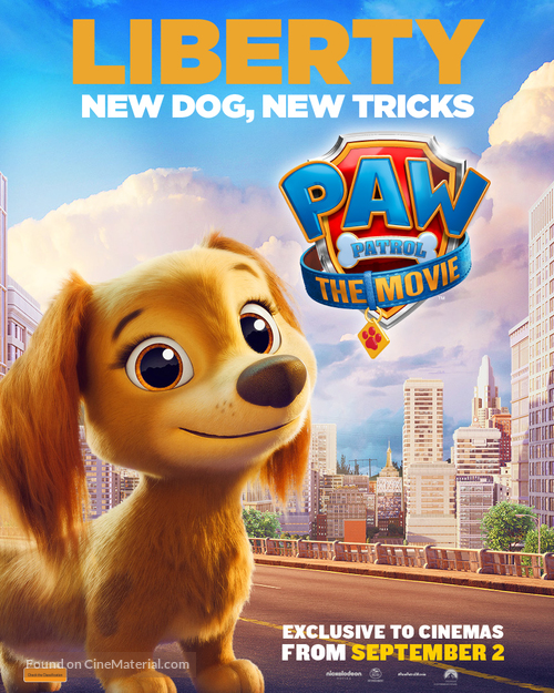 Paw Patrol: The Movie - Australian Movie Poster