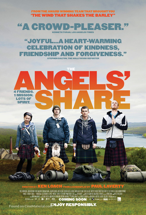 The Angels&#039; Share - Canadian Movie Poster