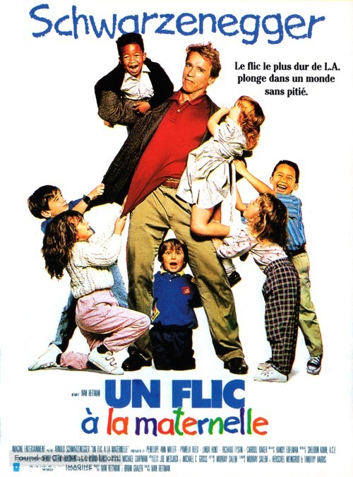 Kindergarten Cop - French Movie Poster