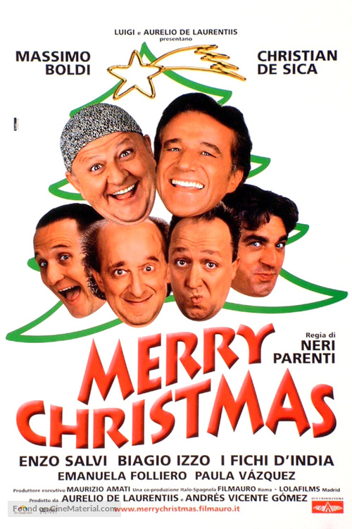 Merry Christmas - Italian Movie Poster