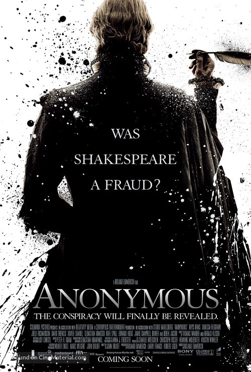 Anonymous - British Movie Poster