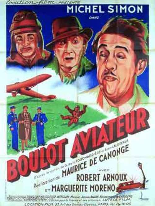 Boulot aviateur - French Movie Poster