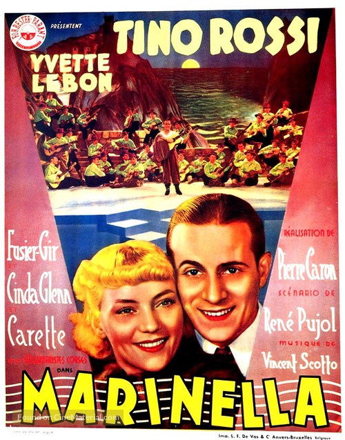 Marinella - Belgian Movie Poster