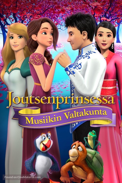 The Swan Princess: Kingdom of Music - Finnish Movie Cover