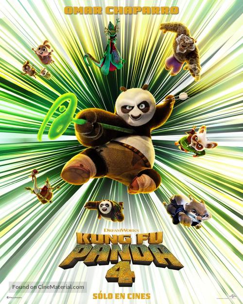 Kung Fu Panda 4 - Mexican Movie Poster