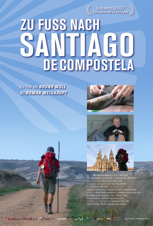 Zu Fuss nach Santiago de Compostela - Swiss Movie Poster