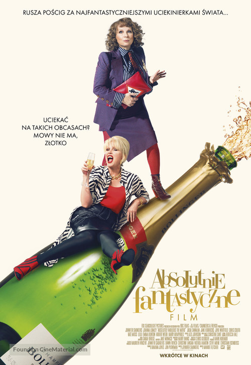 Absolutely Fabulous: The Movie - Polish Movie Poster