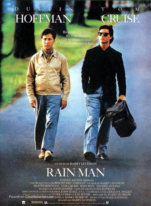 Rain Man - French Movie Poster