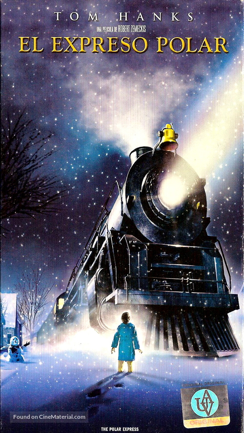 The Polar Express - Argentinian VHS movie cover