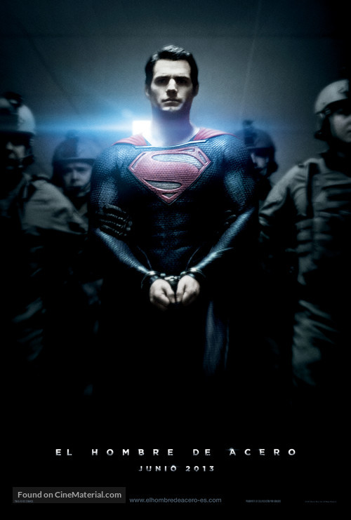 Man of Steel - Spanish Movie Poster