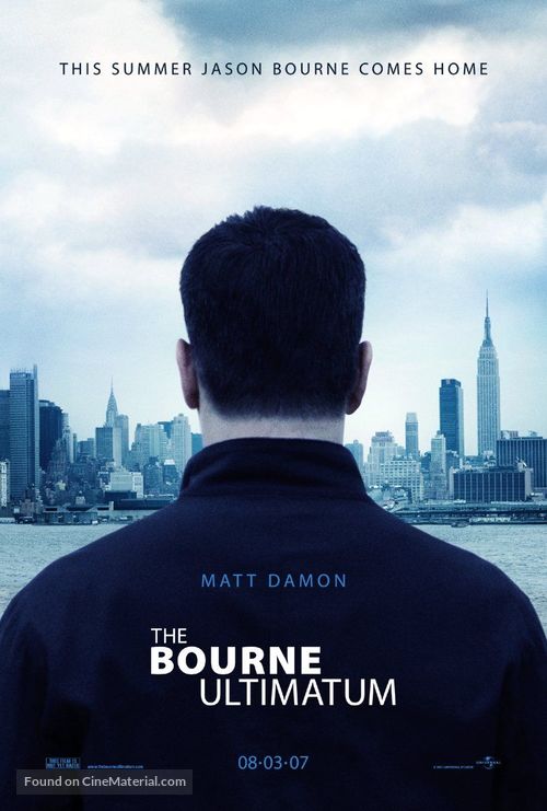 The Bourne Ultimatum - Movie Poster