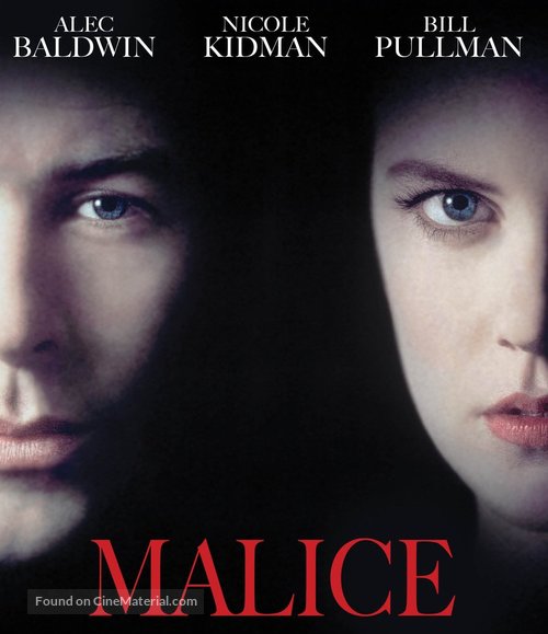 Malice - Blu-Ray movie cover