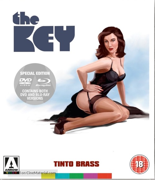 La chiave - British Blu-Ray movie cover