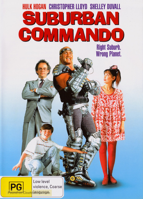 Suburban Commando - Australian DVD movie cover