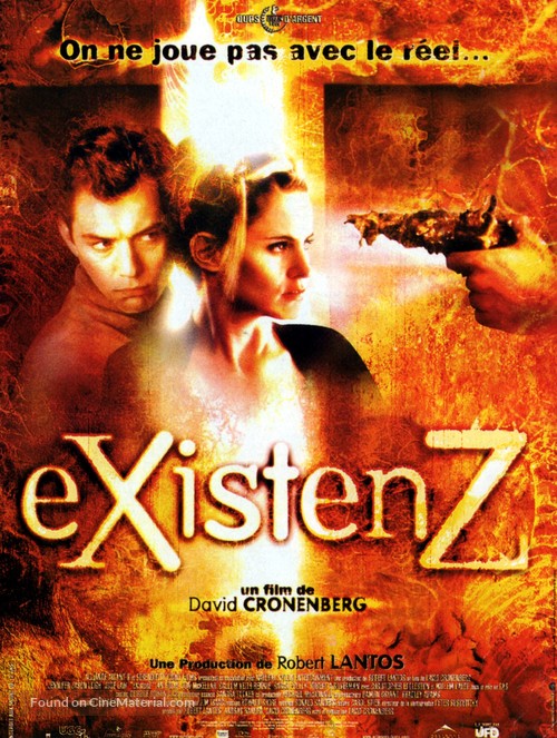 eXistenZ - French Movie Poster