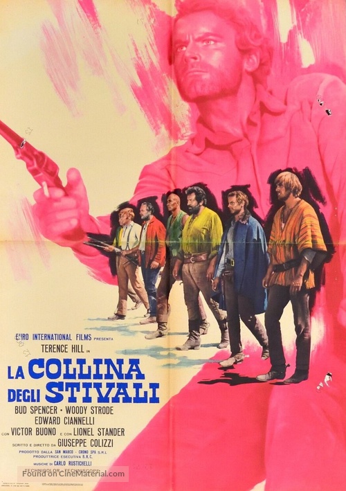 La collina degli stivali - Italian Movie Poster