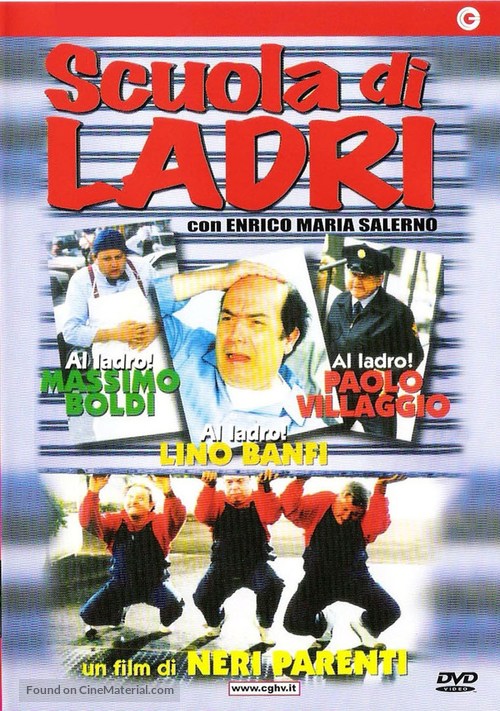 Scuola di ladri - Italian DVD movie cover
