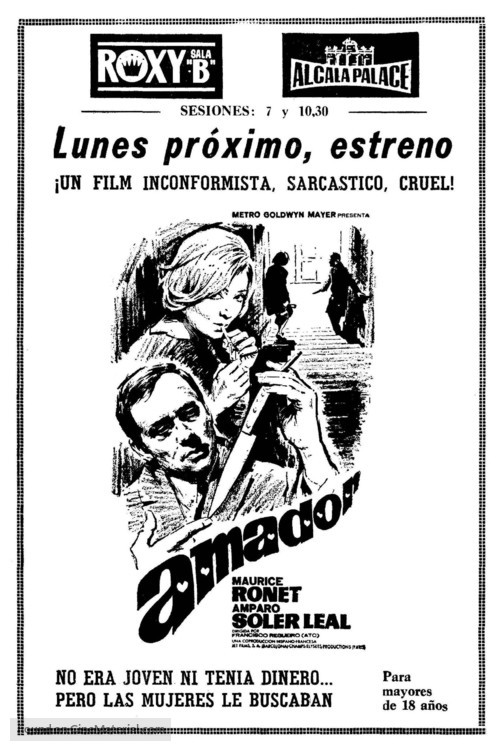 Amador - Spanish poster