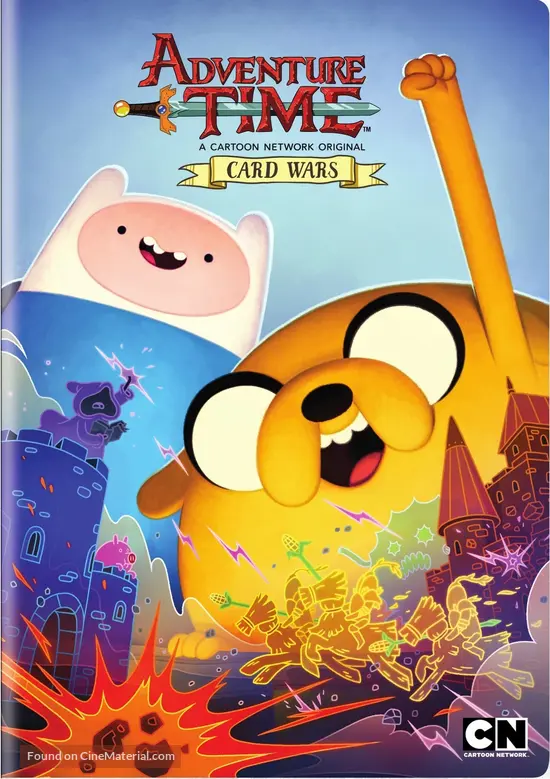 &quot;Adventure Time with Finn and Jake&quot; - DVD movie cover