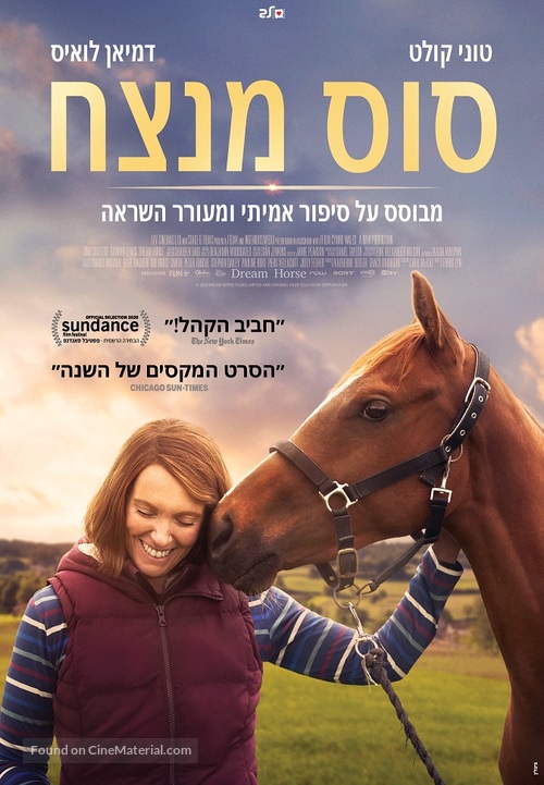 Dream Horse - Israeli Movie Poster