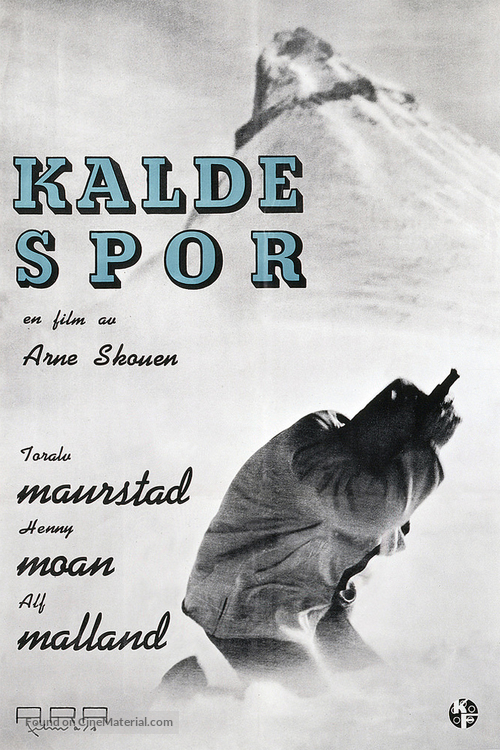 Kalde spor - Norwegian Movie Poster