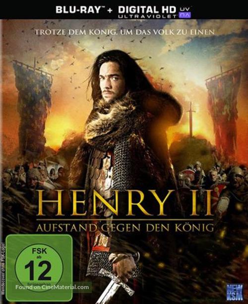 Richard the Lionheart: Rebellion - German Blu-Ray movie cover