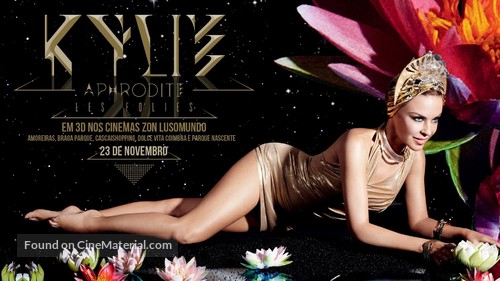 Kylie Aphrodite: Les Folies Tour 2011 - Portuguese Movie Poster