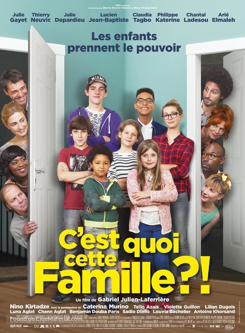 C&#039;est quoi cette famille?! - French Movie Poster