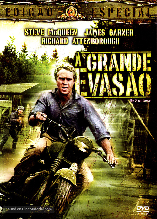 The Great Escape - Portuguese DVD movie cover