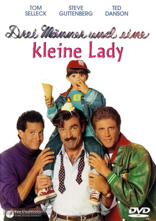 3 Men and a Little Lady - German Movie Cover