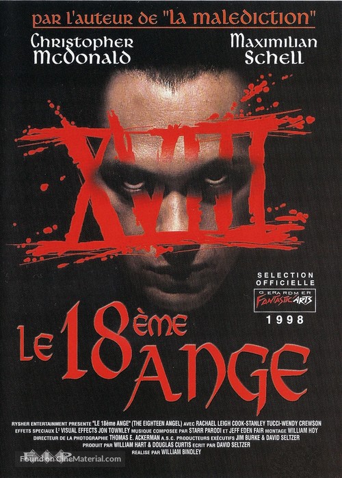 The Eighteenth Angel - French DVD movie cover