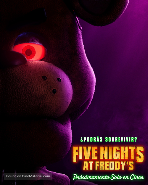 Five Nights at Freddy&#039;s - Spanish Movie Poster