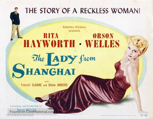 The Lady from Shanghai - Movie Poster