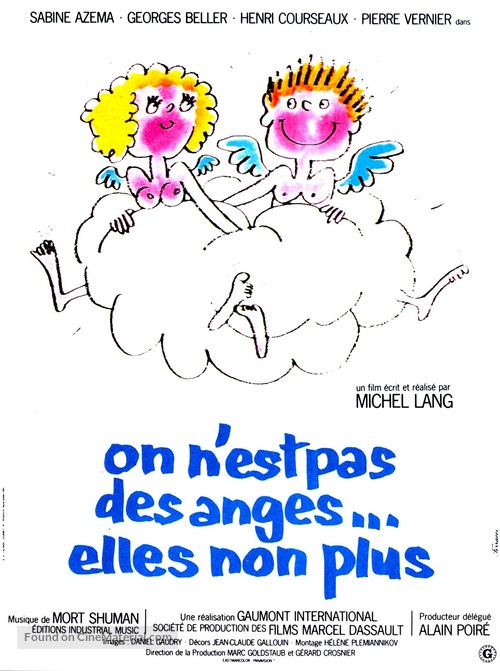 On n&#039;est pas des anges... elles non plus - French Movie Poster