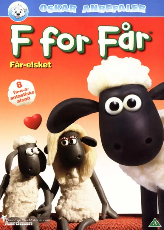 &quot;Shaun the Sheep&quot; - Danish DVD movie cover