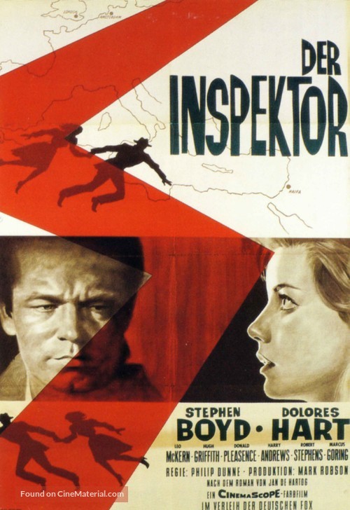 The Inspector - German Movie Poster