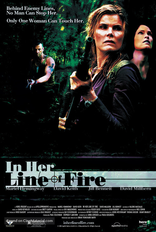 In Her Line of Fire - Movie Poster