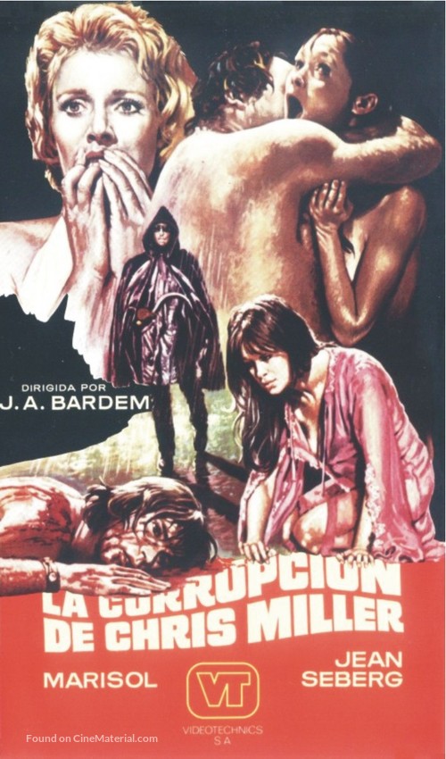Corrupci&oacute;n de Chris Miller, La - Spanish VHS movie cover