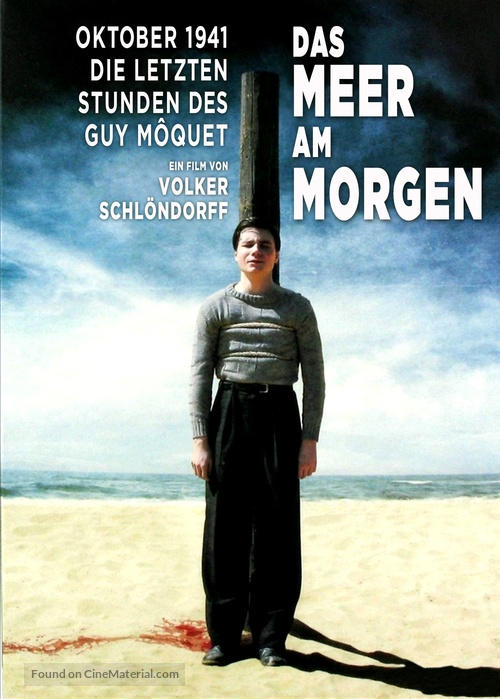 La mer &agrave; l&#039;aube - German DVD movie cover