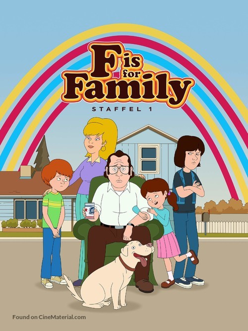 &quot;F is for Family&quot; - German Video on demand movie cover